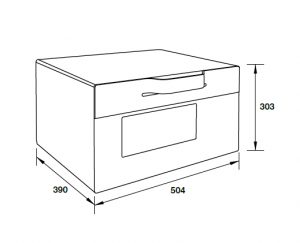 Lò vi sóng độc lập Hafele HM-F30A 539.30.180