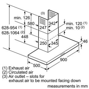 Máy hút mùi Bosch DWB098J50B