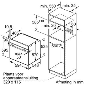 lò nướng Bosch HBA534BS0A