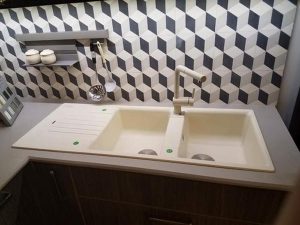 vòi rửa bát blancolinus-s cổ rút màu Jasmine 565.68.650
