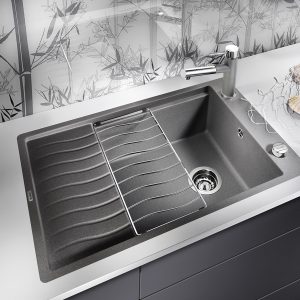 vòi rửa bát Hafele HF-GI511 màu xám 569.15.511
