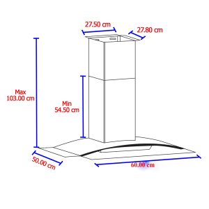 Máy hút mùi electrolux EFC636GAR