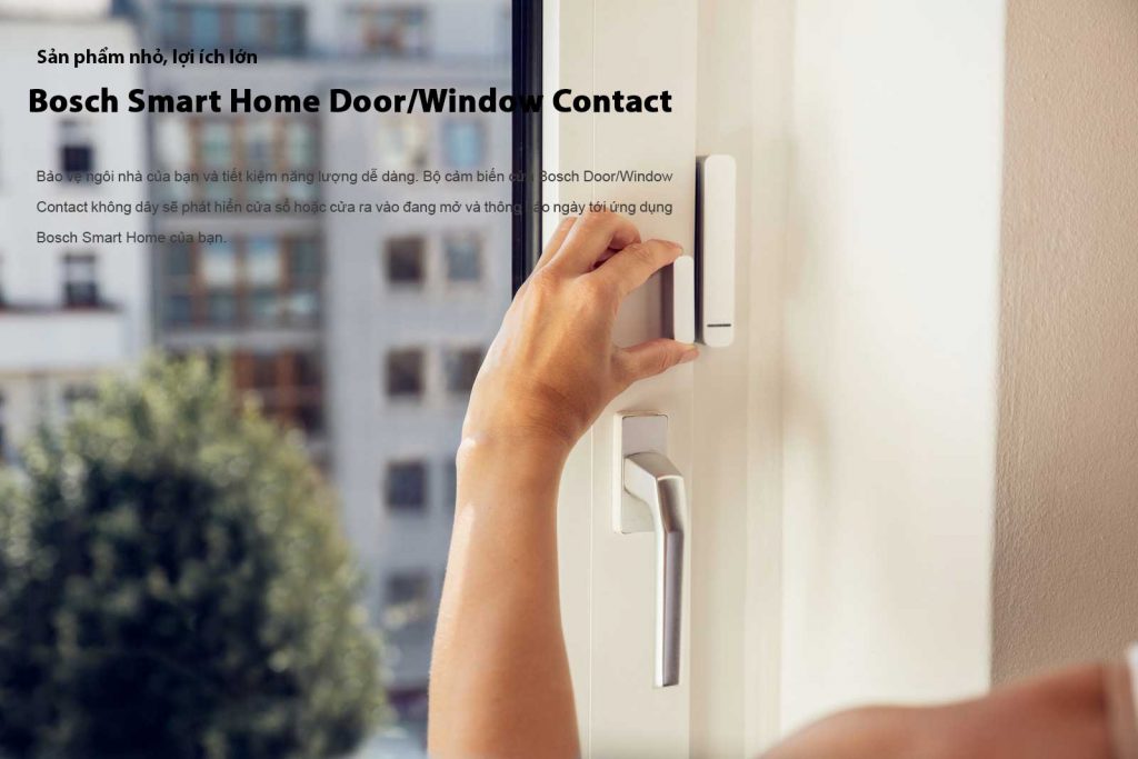 bộ cảm biến cửa Bosch Smart home Door contact