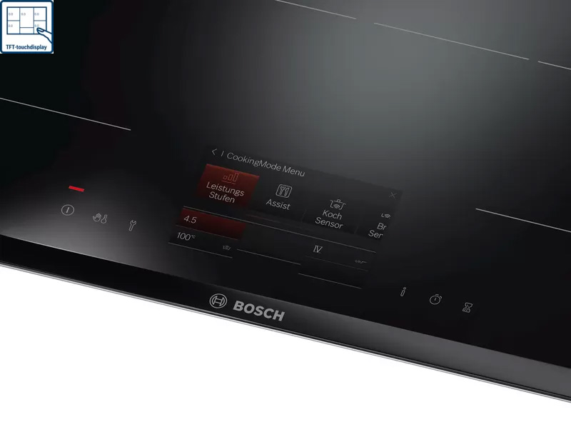 Bếp từ Bosch PXX975KW1E TFT TouchDisplay