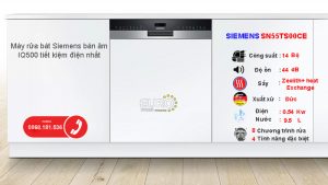 Máy rửa bát Siemens IQ500 SN55TS00CE