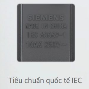 Công tắc ổ cắm Siemens Dòng Relfa tiêu chuẩn quốc tế