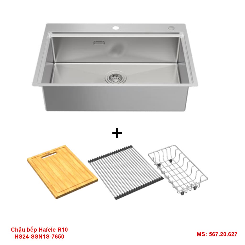 CHẬU RỬA BÁT HAFELE HS24-SSN1S-7650 567.20.627