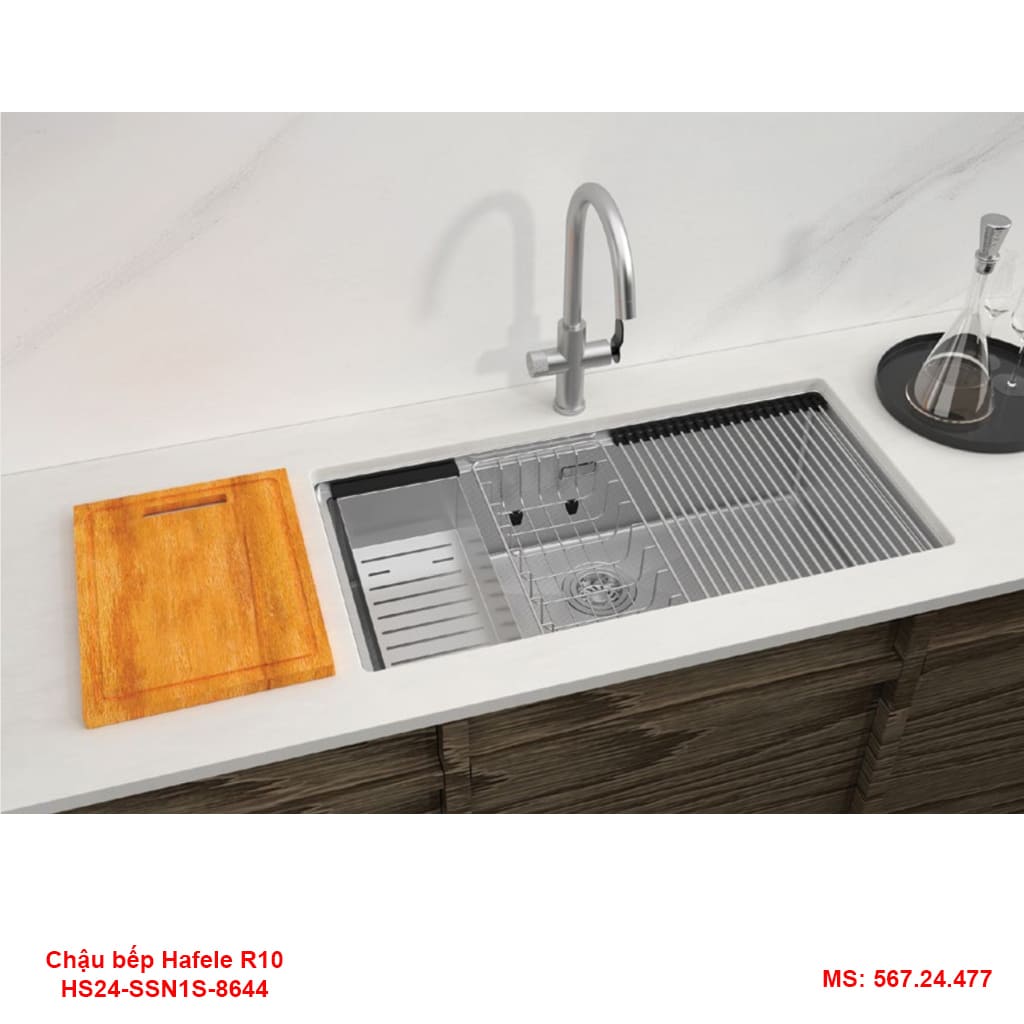 CHẬU RỬA BÁT HAFELE HS24-SSN1S-8644 567.24.477