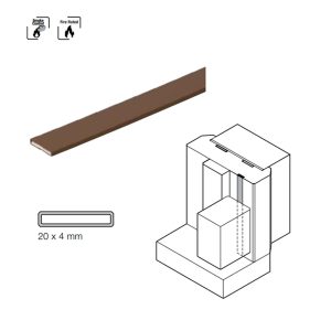 Đệm cửa chống cháy Hafele 950.51.900