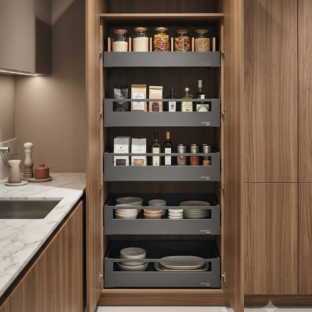 TỦ KHO 600MM BLUM LEGRABOX SPACE TOWER 7759204