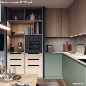 cửa trượt xoay giấu cánh hawa concepta 35 pull 408.30.720