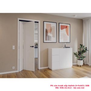 Phụ kiện cửa trượt xếp Hafele D-Fold21 50B 940.42.512 bộ cánh mở