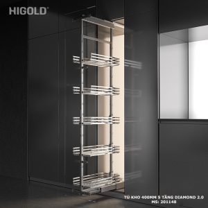 Tủ kho cánh kéo Higold Diamond 2.0 400mm 5 tầng 201148