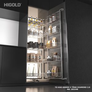 Tủ đồ khô Higold Diamond 2.0 600mm 5 tầng 202248