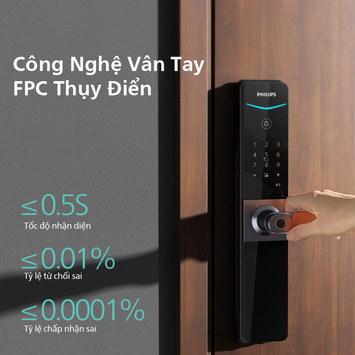 Khóa điện tử Phillips DDL610-5HBS