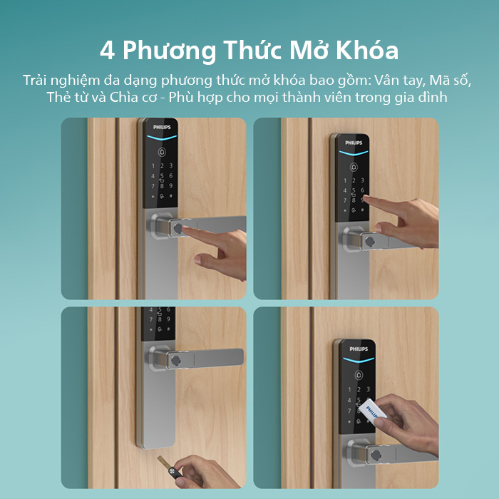 Khóa điện tử Phillips DDL615-5HBS