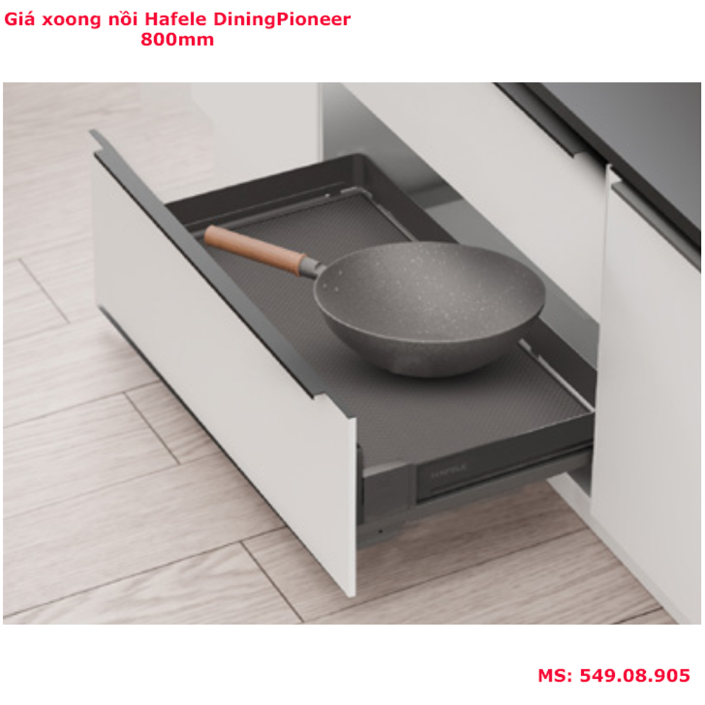 Giá xoong nồi Hafele Dining Pioneer 800mm 549.08.905
