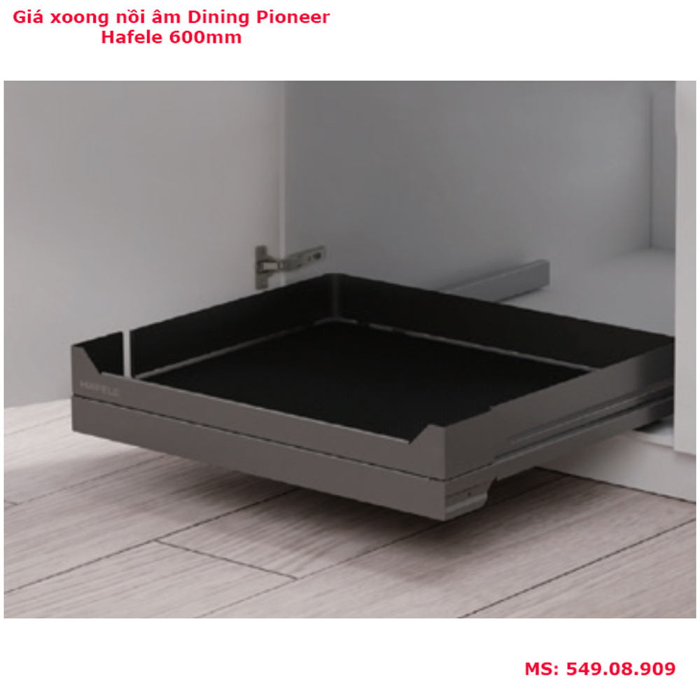 Giá xoong nồi âm Hafele Dining Pioneer 600mm 549.08.909