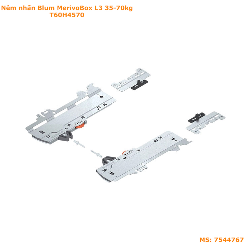 Nêm nhấn mở Blum Merivobox L5 T60H4570 7544767