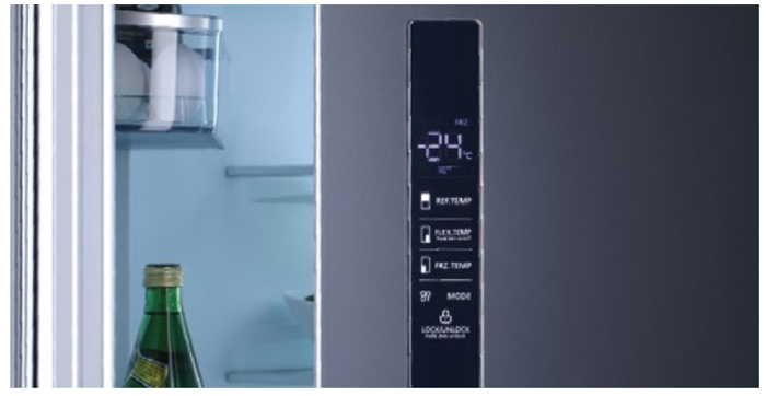 Tủ lạnh Hafele điều khiển cảm ứng