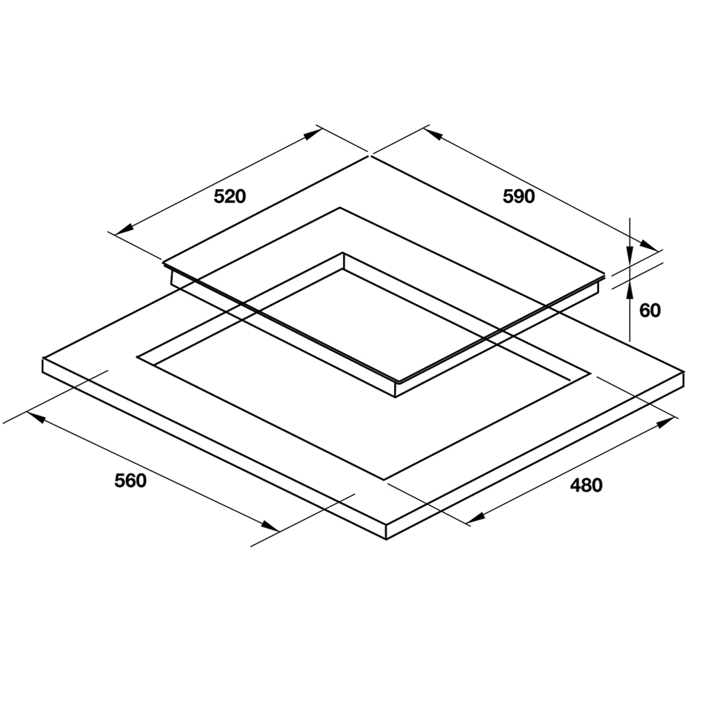 Bếp từ Hafele HC-I6031B 536.61.911
