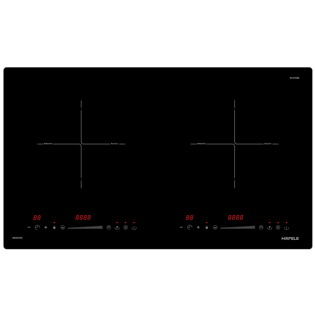 Bếp từ đôi Hafele HC-I3732KB 536.61.906