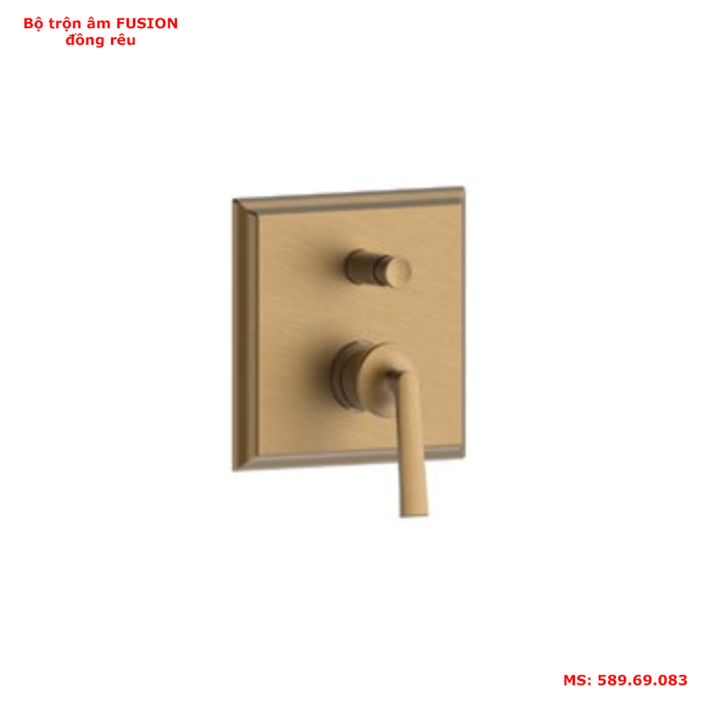 Bộ trộn âm Hafele Fusion BZ 589.69.083 đồng rêu