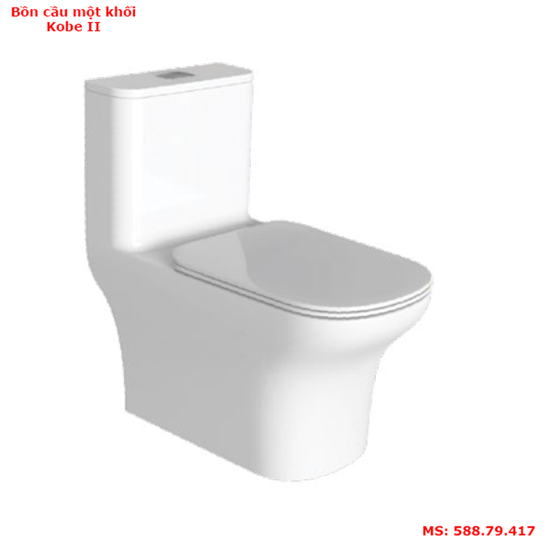 Bồn cầu một khối Hafele Kobe II 588.79.417