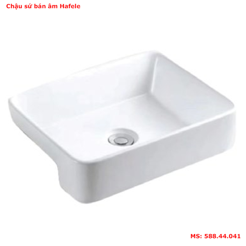 Chậu sứ bán âm Hafele 588.44.041