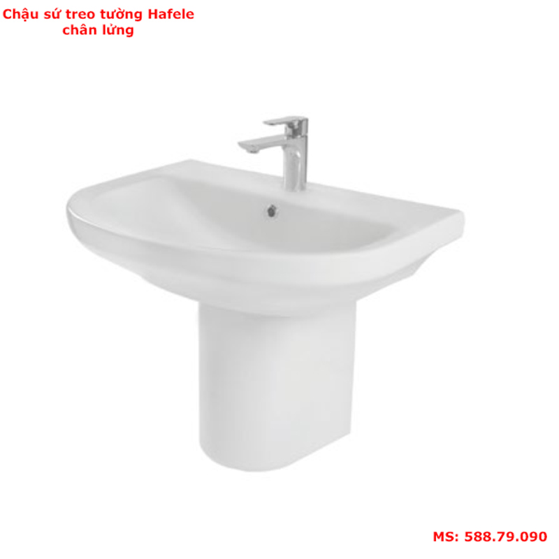 CHẬU SỨ CHÂN LỬNG HAFELE ROOTS 588.79.090