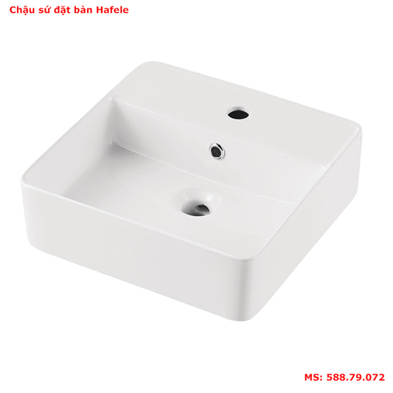Chậu sứ đặt bàn Hafele Regal 588.79.072
