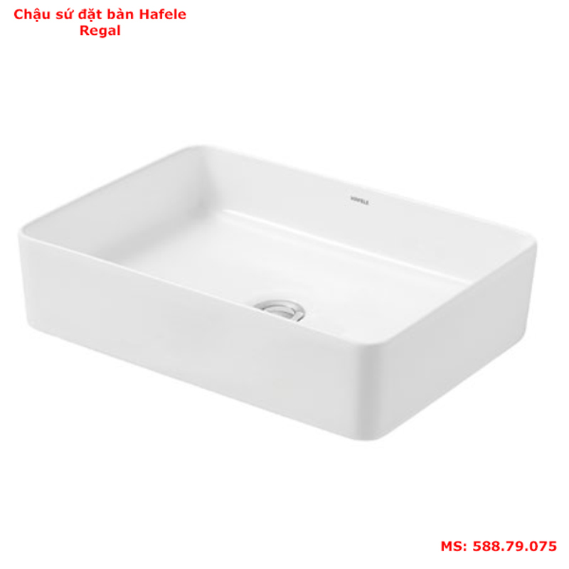 Chậu sứ đặt bàn Hafele Regal 588.79.075
