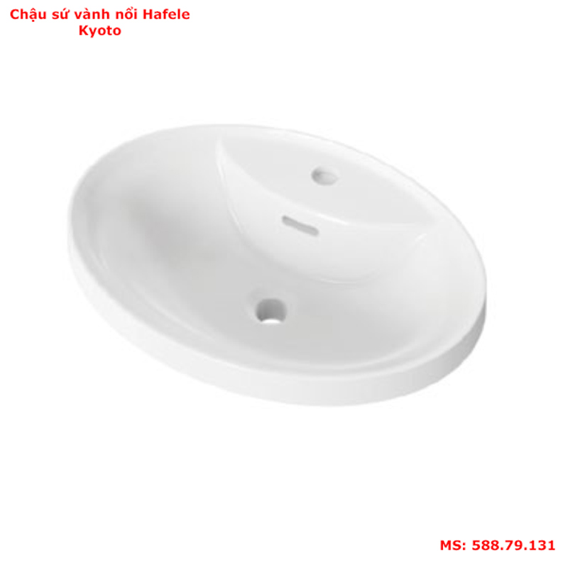 CHẬU SỨ VÀNH NỔI HAFELE KYOTO 588.79.131
