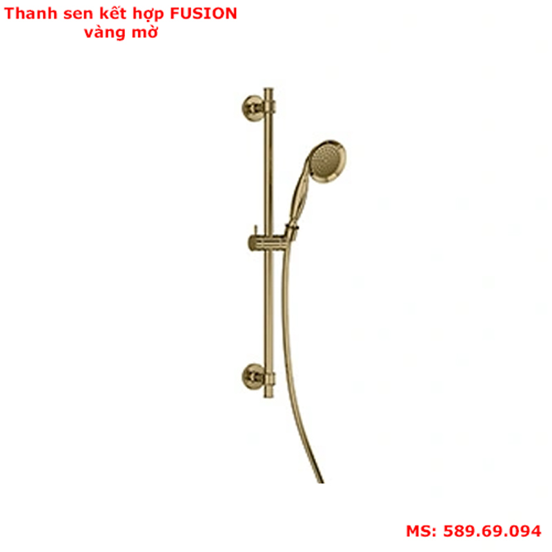 Thanh sen kết hợp Hafele Fusion BG 589.69.094 vàng mờ