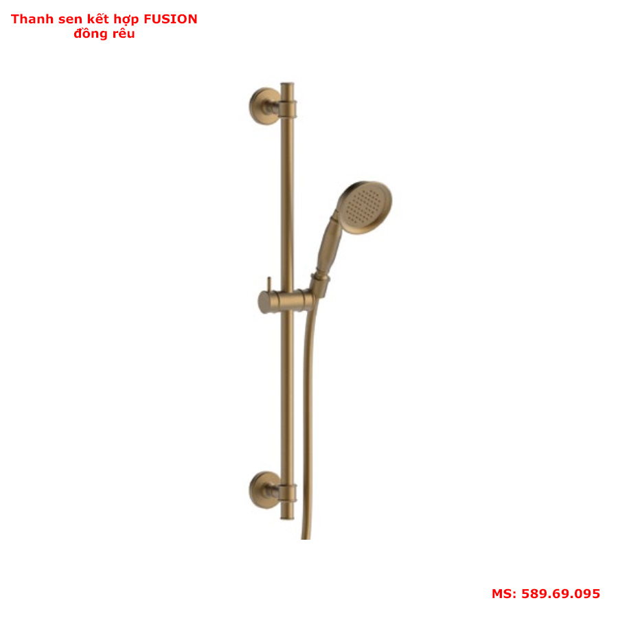 Thanh sen kết hợp Hafele Fusion BZ 589.69.095 đồng rêu