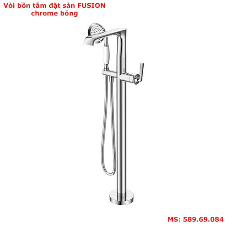 Vòi trộn bồn tắm đặt sàn Hafele Fusion CR 589.69.084