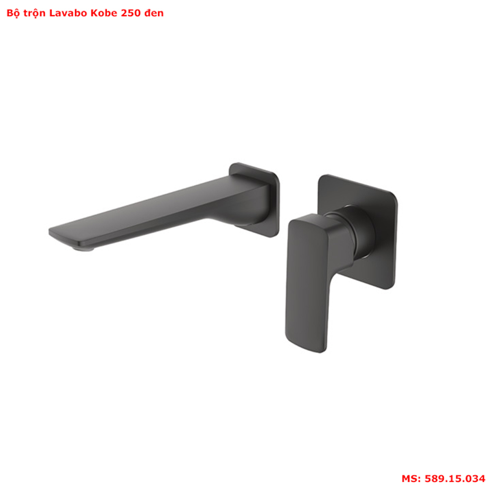 Vòi trộn gắn tường Hafele Kobe 250 589.15.034