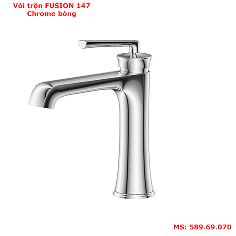Vòi trộn Lavabo Hafele Fusion 147 chrome bóng 589.69.070