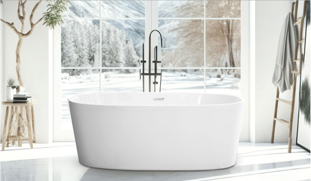 BỒN TẮM ĐỘC LẬP HAFELE NAGOYA 1600 588.99.680