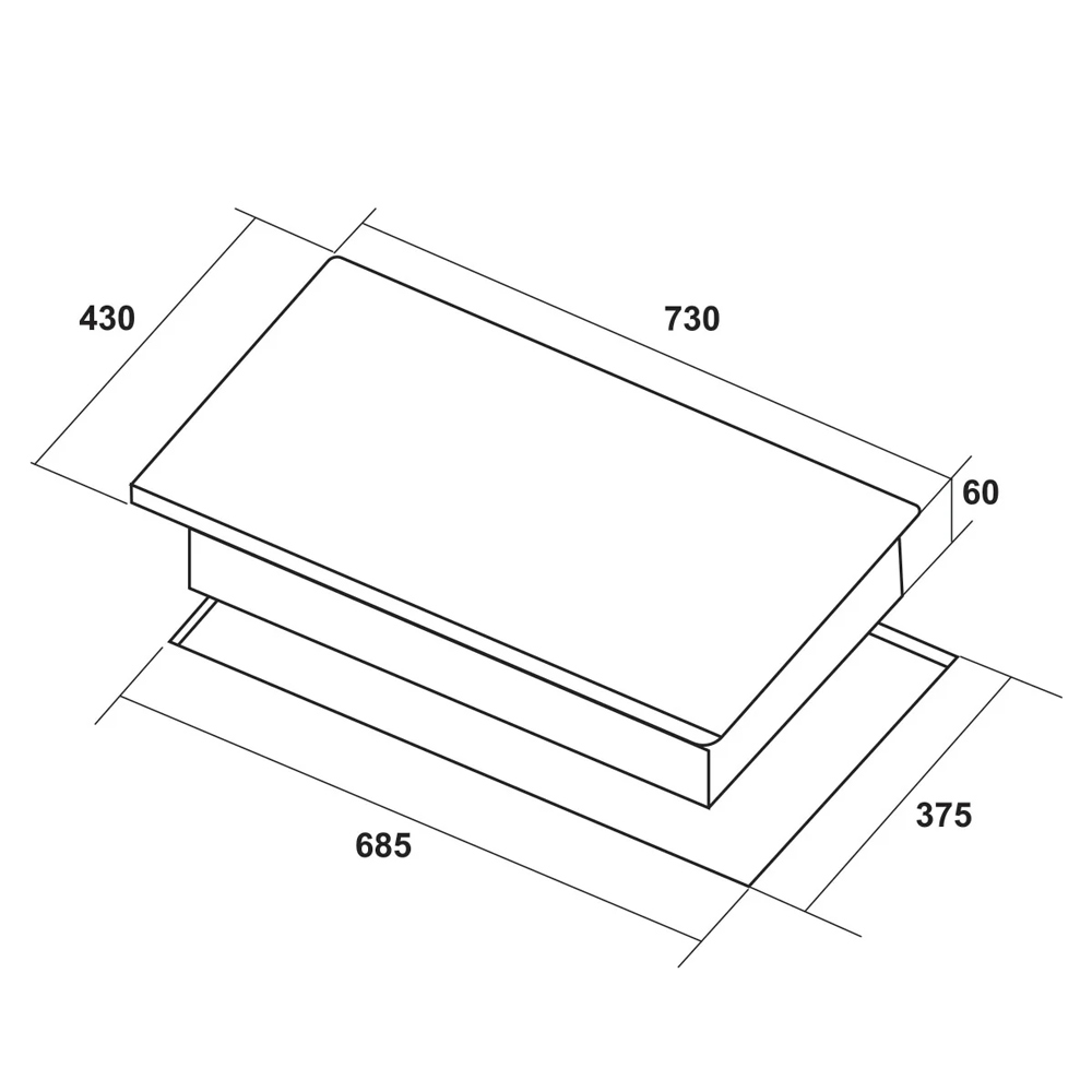 Bếp từ Hafele HC-I73241B 536.61.859