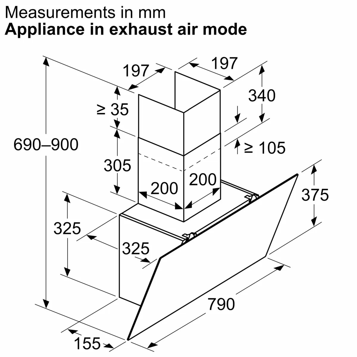 Máy hút mùi Bosch DWK85DK60