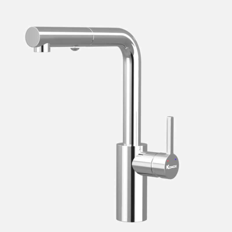 Vòi rửa bát Konox Vira Chrome