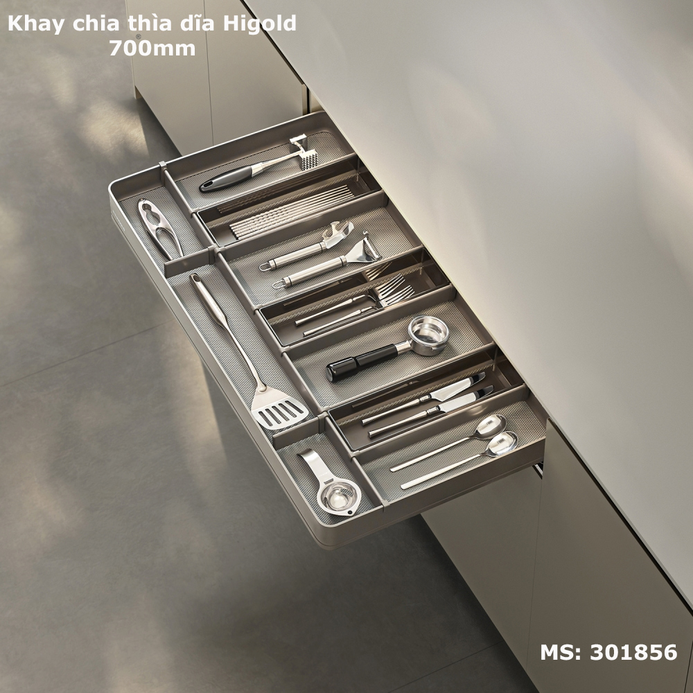 Khay chia thìa dĩa Higold Shearer 4.0 700mm 301856