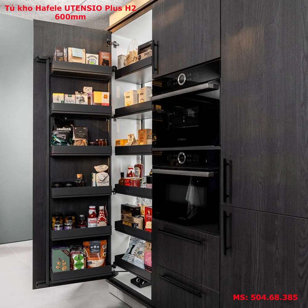 Tủ kho Hafele Utensio Plus H2 600mm 504.68.385