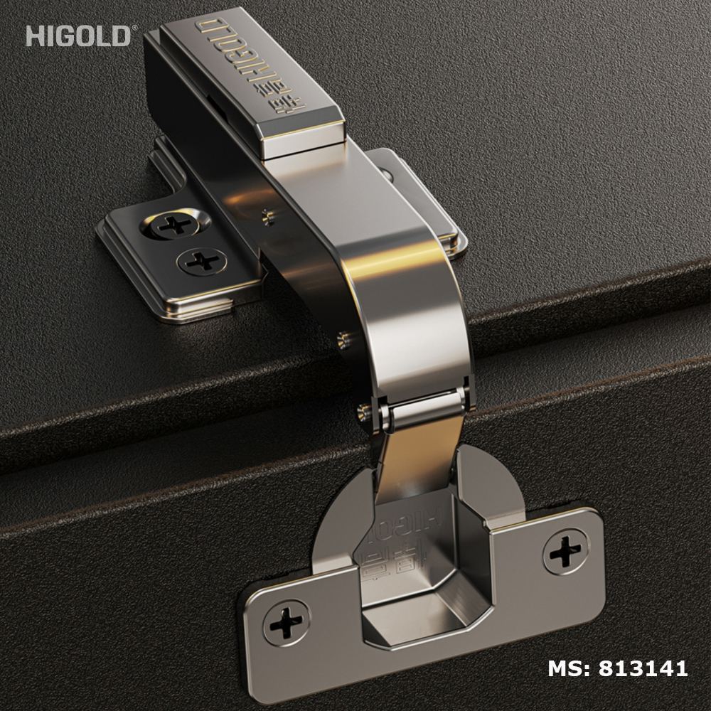 Bản lề giảm chấn góc mù Higold 813141 serie G mở 100º