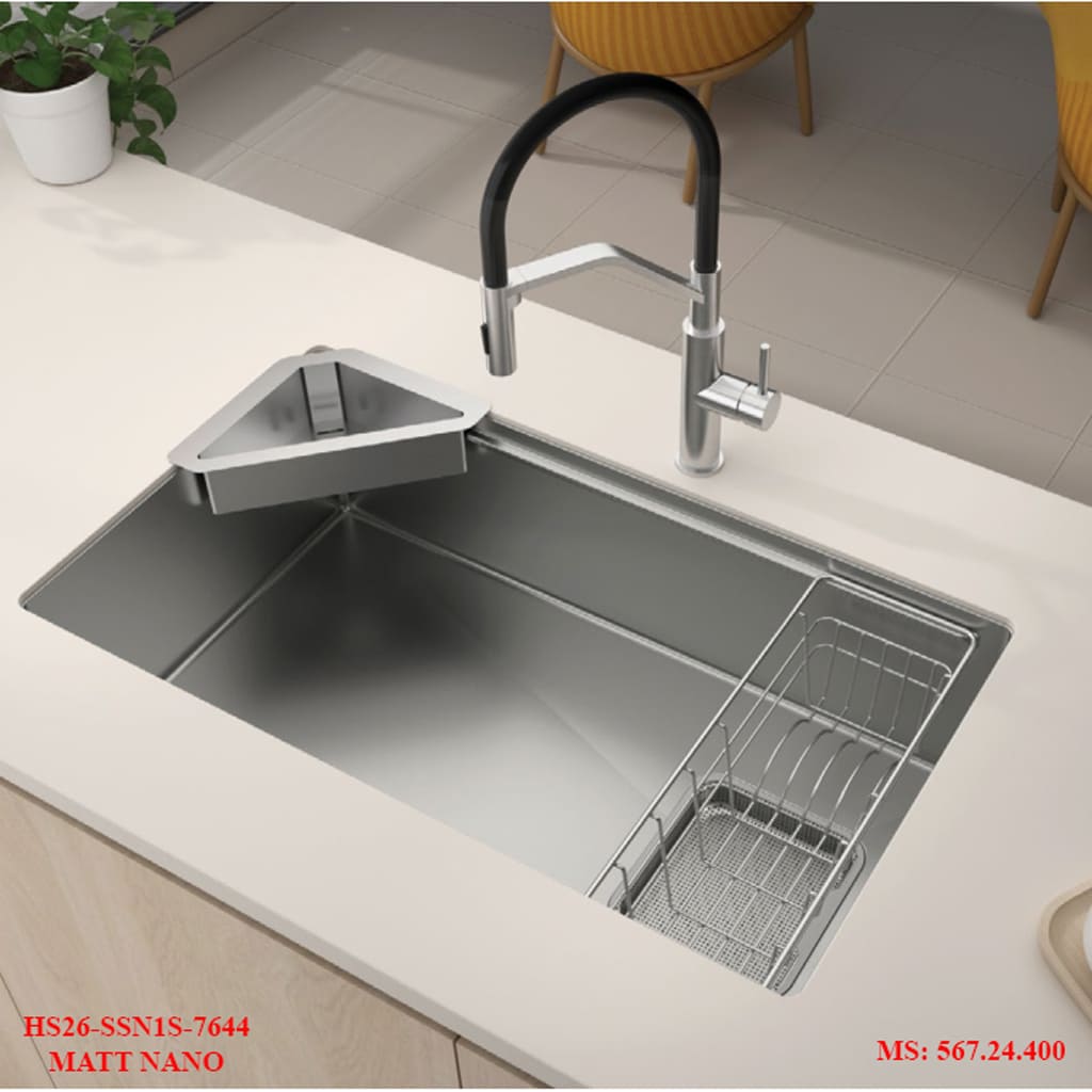 CHẬU RỬA BÁT HAFELE HS26-SSN1S-7644 567.24.400