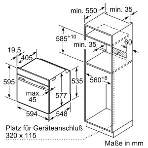 Lò nướng Bosch HBG7721B2