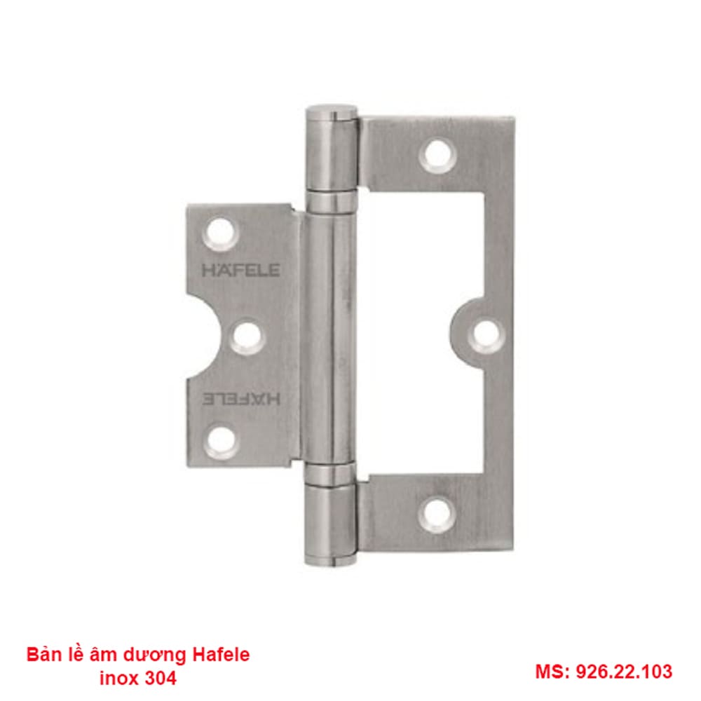 BẢN LỀ ÂM DƯƠNG HAFELE INOX 926.22.103