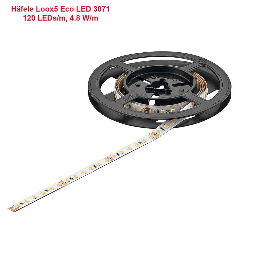 Đèn led dây Hafele 24V loox5 Led 3071 monochrome 8mm