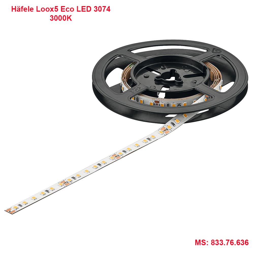 Đèn led dây Hafele 24V loox5 Led 3074 3000K 833.76.636
